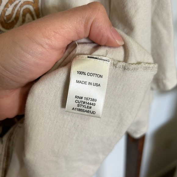 SOLD Altar’d State Nashville Music City Off White Crop Top Tee - Picture 3 of 4